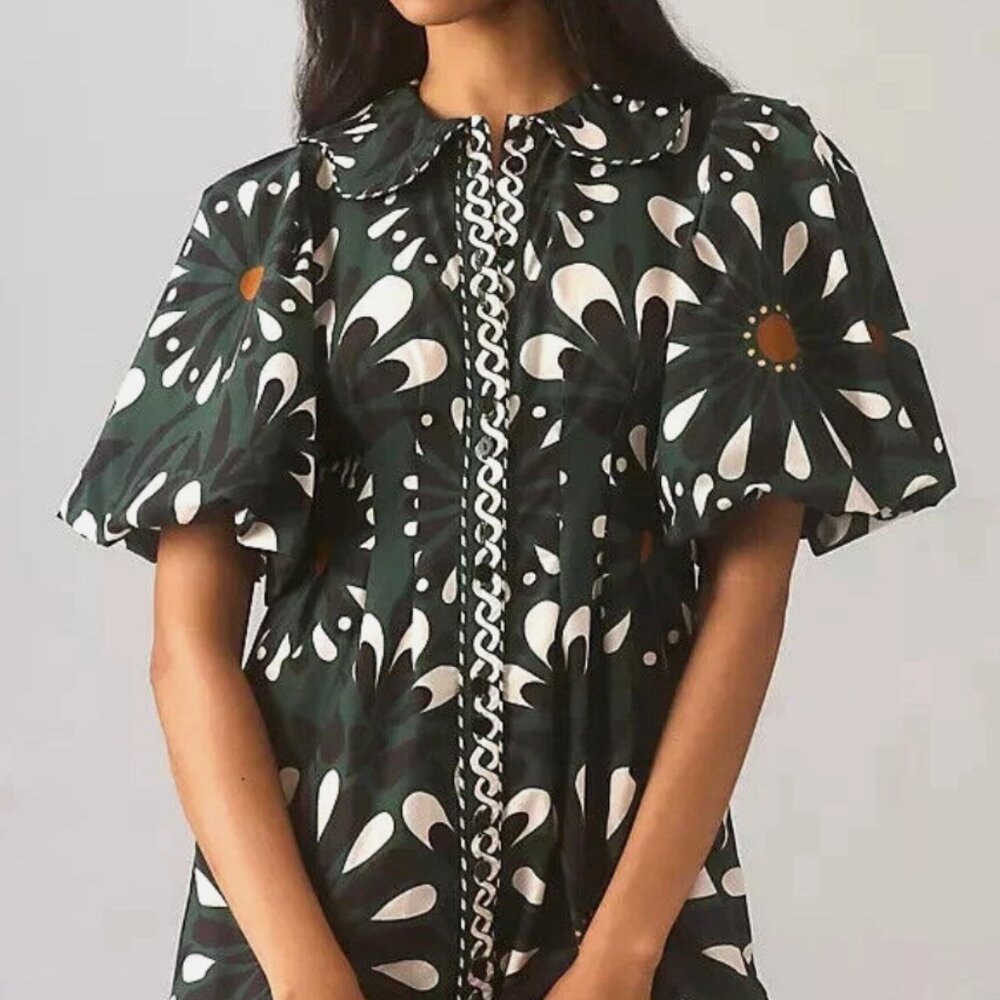 Farm Rio Ainika Flowers Mini Dress
